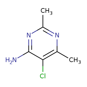 4-Pyrimidinamine, 5-chloro-2,6-dimethyl-