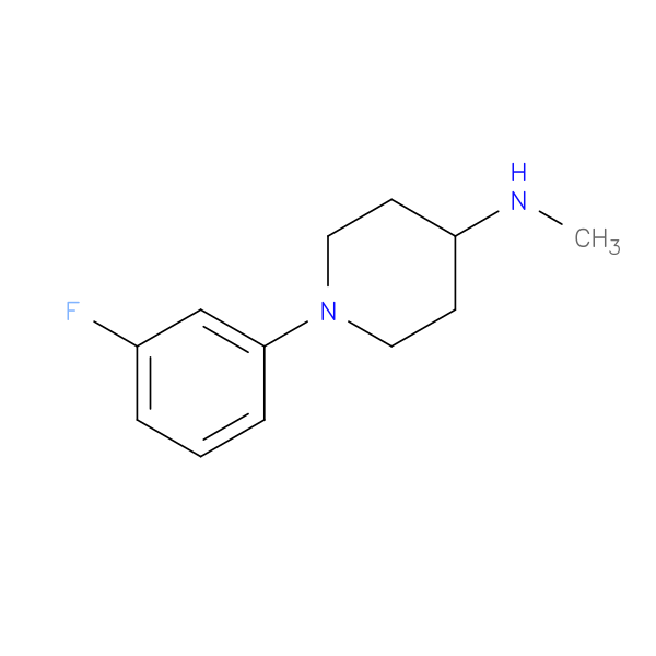 1-(3-fluorophenyl)-N-methylpiperidin-4-amine