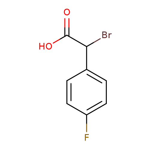 Benzeneacetic acid, α-bromo-4-fluoro-