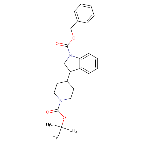 Benzyl 3-(1-(Tert-Butoxycarbonyl)Piperidin-4-Yl)Indoline-1-Carboxylate