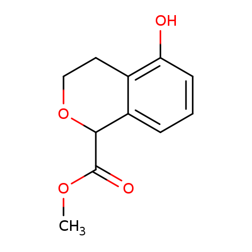 methyl5-hydroxy-3,4-dihydro-1H-2-benzopyran-1-carboxylate