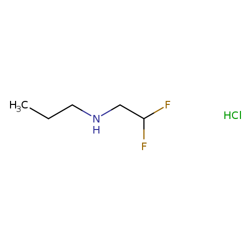 (2,2-Difluoroethyl)(propyl)amine hydrochloride