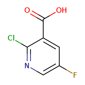 2-Chloro-5-fluoronicotinic acid