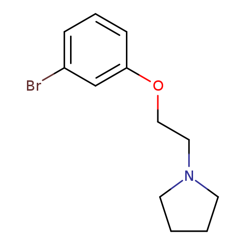 1-[2-(3-Bromophenoxy)ethyl]pyrrolidine