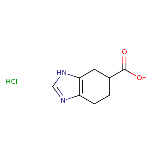 4,5,6,7-Tetrahydro-1H-benzo[d]imidazole-5-carboxylic acid hydrochloride