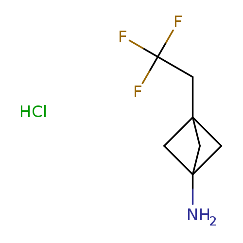 3-(2,2,2-trifluoroethyl)bicyclo[1.1.1]pentan-1-aminehydrochloride