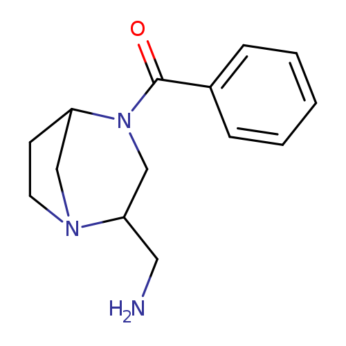 {4-benzoyl-1,4-diazabicyclo[3.2.1]octan-2-yl}methanamine