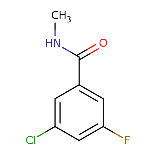 3-chloro-5-fluoro-N-methylbenzamide