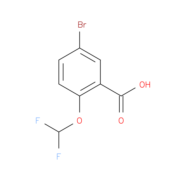 5-Bromo-2-(difluoromethoxy)benzoic acid