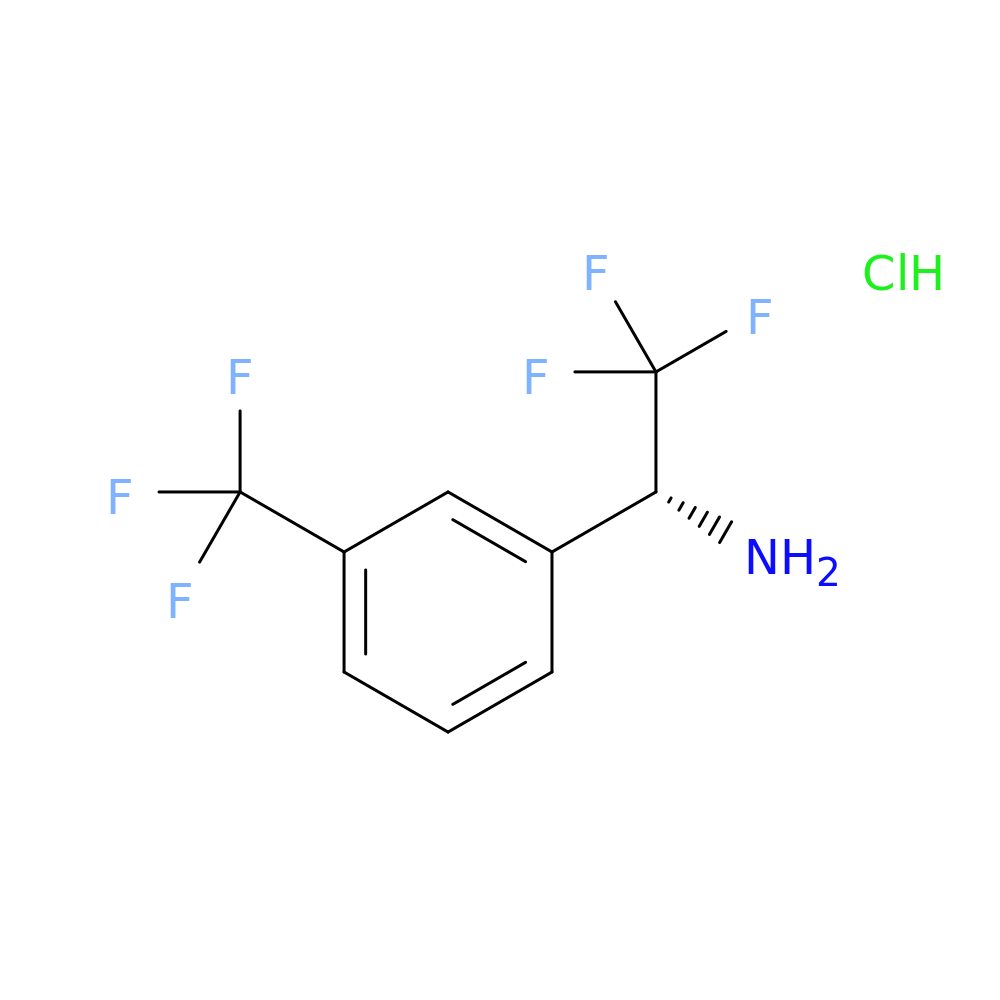 (R)-2,2,2-Trifluoro-1-(3-(trifluoromethyl)phenyl)ethanamine hydrochloride