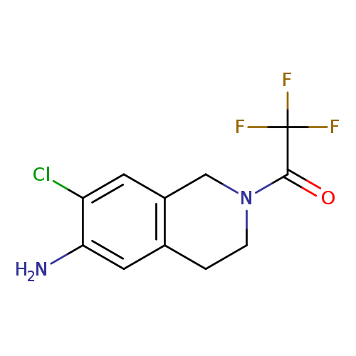 1-(6-Amino-7-chloro-3,4-dihydroisoquinolin-2(1h)-yl)-2,2,2-trifluoroethanone