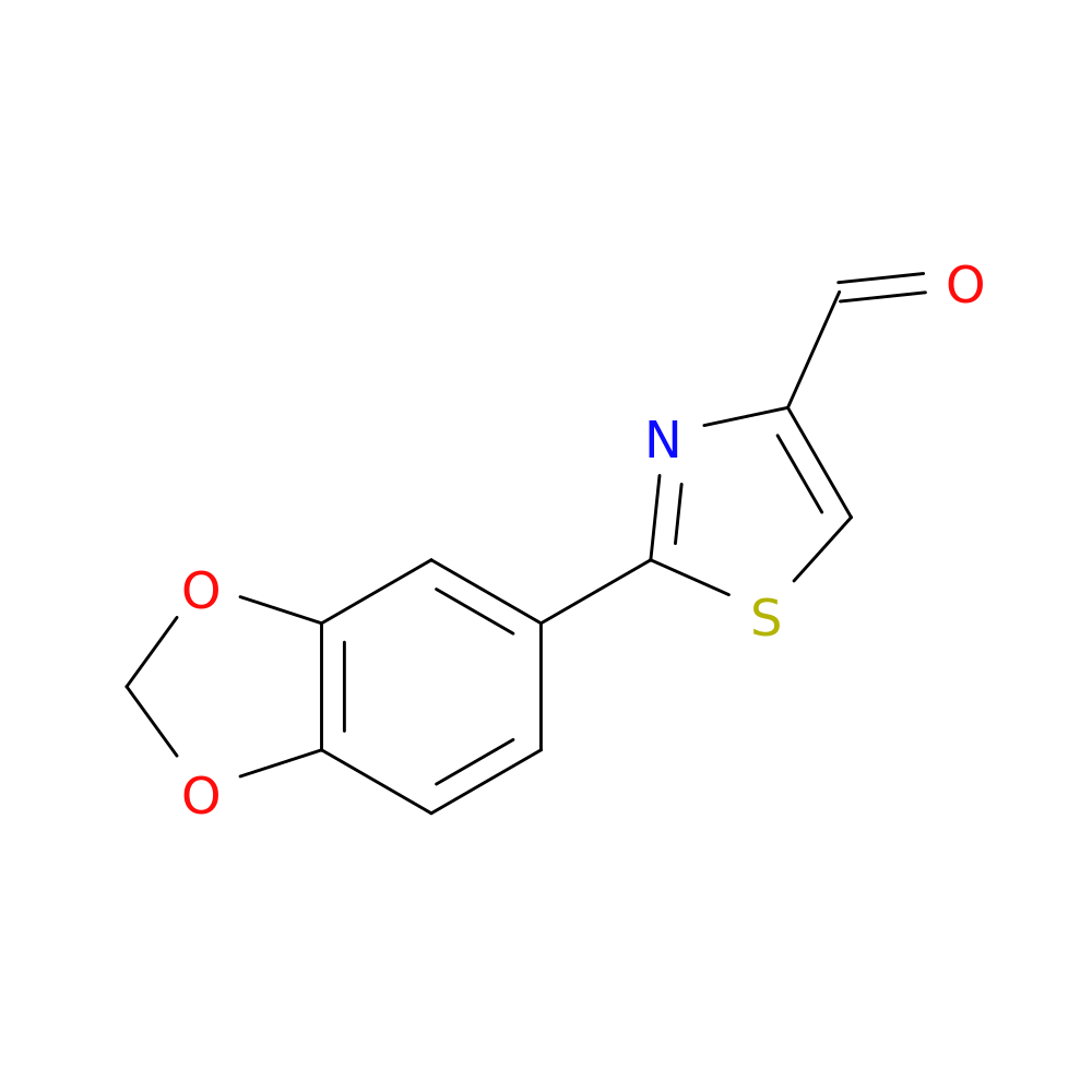 2-(Benzo[d][1,3]dioxol-5-yl)thiazole-4-carbaldehyde
