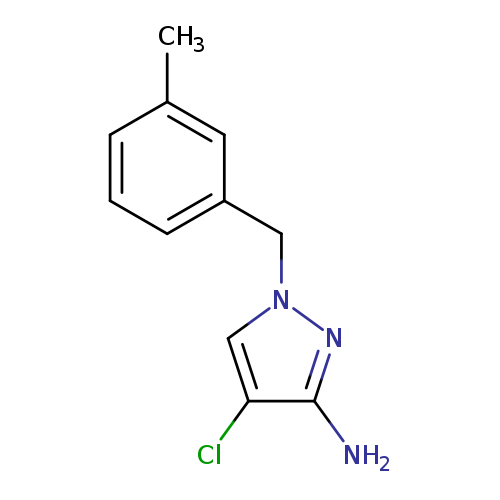 4-Chloro-1-(3-methylbenzyl)-1H-pyrazol-3-amine