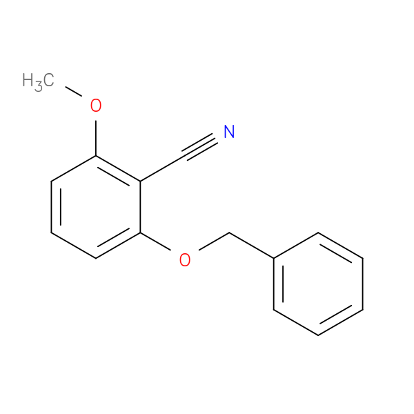 Benzonitrile, 2-methoxy-6-(phenylmethoxy)-