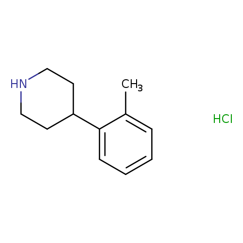 Piperidine, 4-(2-methylphenyl)-, hydrochloride