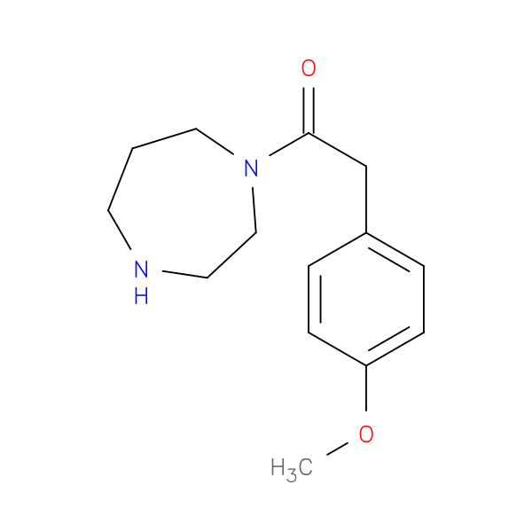1-(1,4-Diazepan-1-yl)-2-(4-methoxyphenyl)ethanone