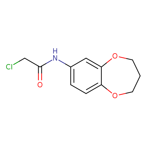 2-Chloro-n-(3,4-dihydro-2h-benzo[b][1,4]dioxepin-7-yl)-acetamide