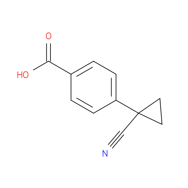 4-(1-Cyanocyclopropyl)benzoic acid