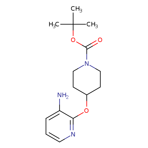 tert-Butyl 4-(3-aminopyridin-2-yloxy)piperidine-1-carboxylate