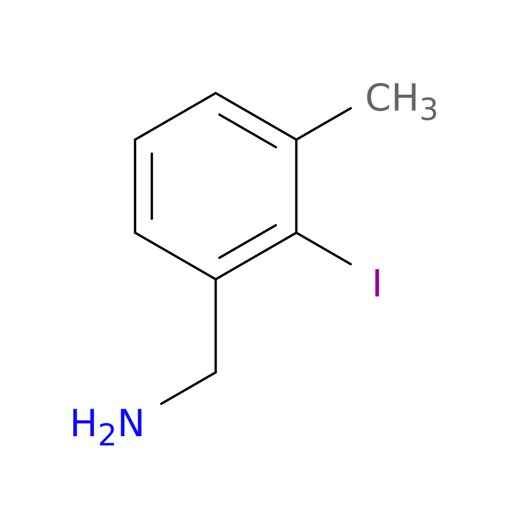 (2-iodo-3-methylphenyl)methanamine