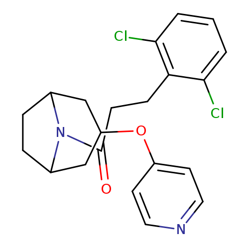 3-(2,6-dichlorophenyl)-1-[3-(pyridin-4-yloxy)-8-azabicyclo[3.2.1]octan-8-yl]propan-1-one