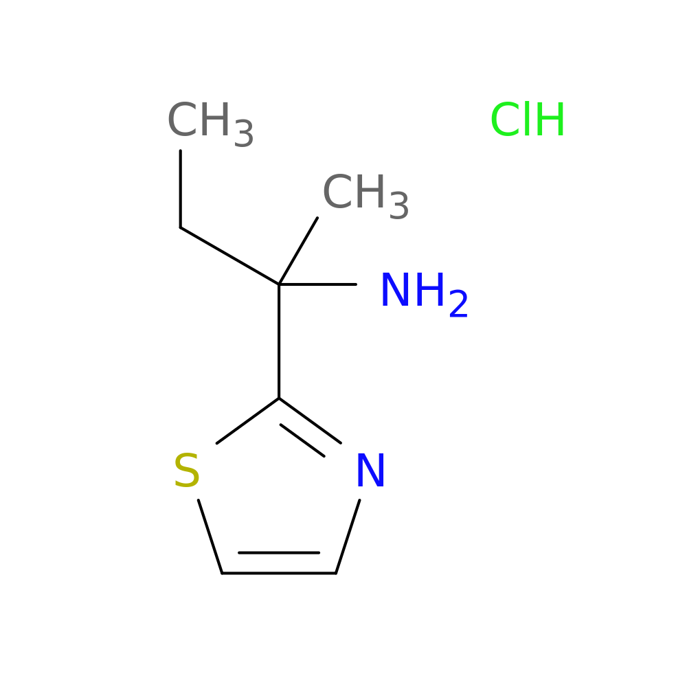 2-(Thiazol-2-yl)butan-2-amine hydrochloride