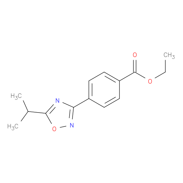 Ethyl 4-(5-Isopropyl-1,2,4-Oxadiazol-3-Yl)Benzoate