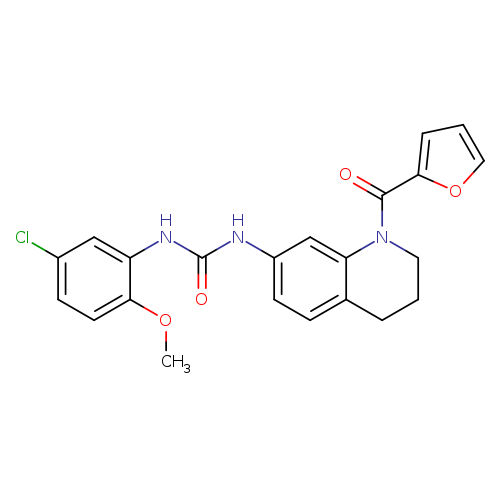 1-(5-chloro-2-methoxyphenyl)-3-[1-(furan-2-carbonyl)-1,2,3,4-tetrahydroquinolin-7-yl]urea