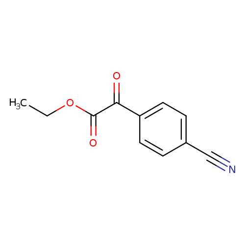 Benzeneacetic acid, 4-cyano-α-oxo-, ethyl ester