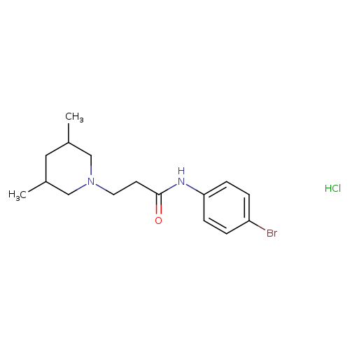 N-(4-Bromophenyl)-3,5-dimethyl-1-piperidinepropanamide Hydrochloride