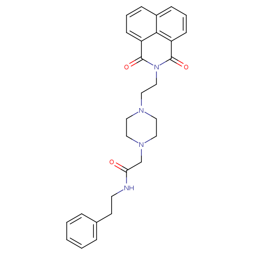 2-[4-(2-{2,4-dioxo-3-azatricyclo[7.3.1.0^{5,13}]trideca-1(13),5,7,9,11-pentaen-3-yl}ethyl)piperazin-1-yl]-N-(2-phenylethyl)acetamide