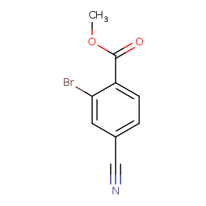 Benzoic acid, 2-bromo-4-cyano-, methyl ester