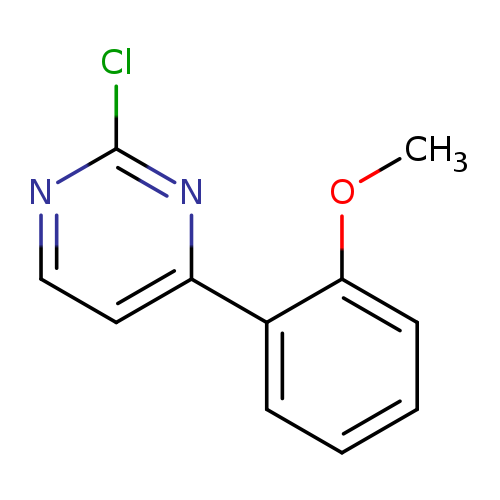 2-chloro-4-(2-methoxyphenyl)pyrimidine