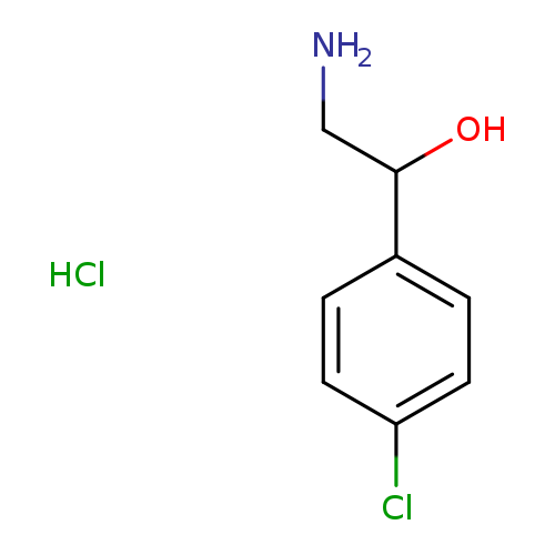 2-Hydroxy-2-(4-chlorophenyl)ethylamine, HCl