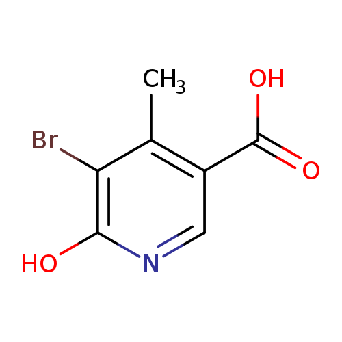 5-bromo-6-hydroxy-4-methylpyridine-3-carboxylic acid