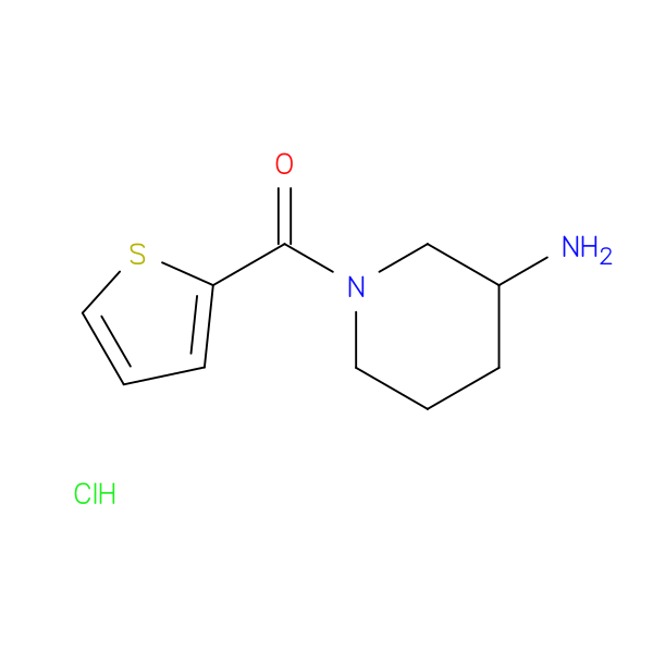 1-(2-thienylcarbonyl)-3-piperidinamine hydrochloride
