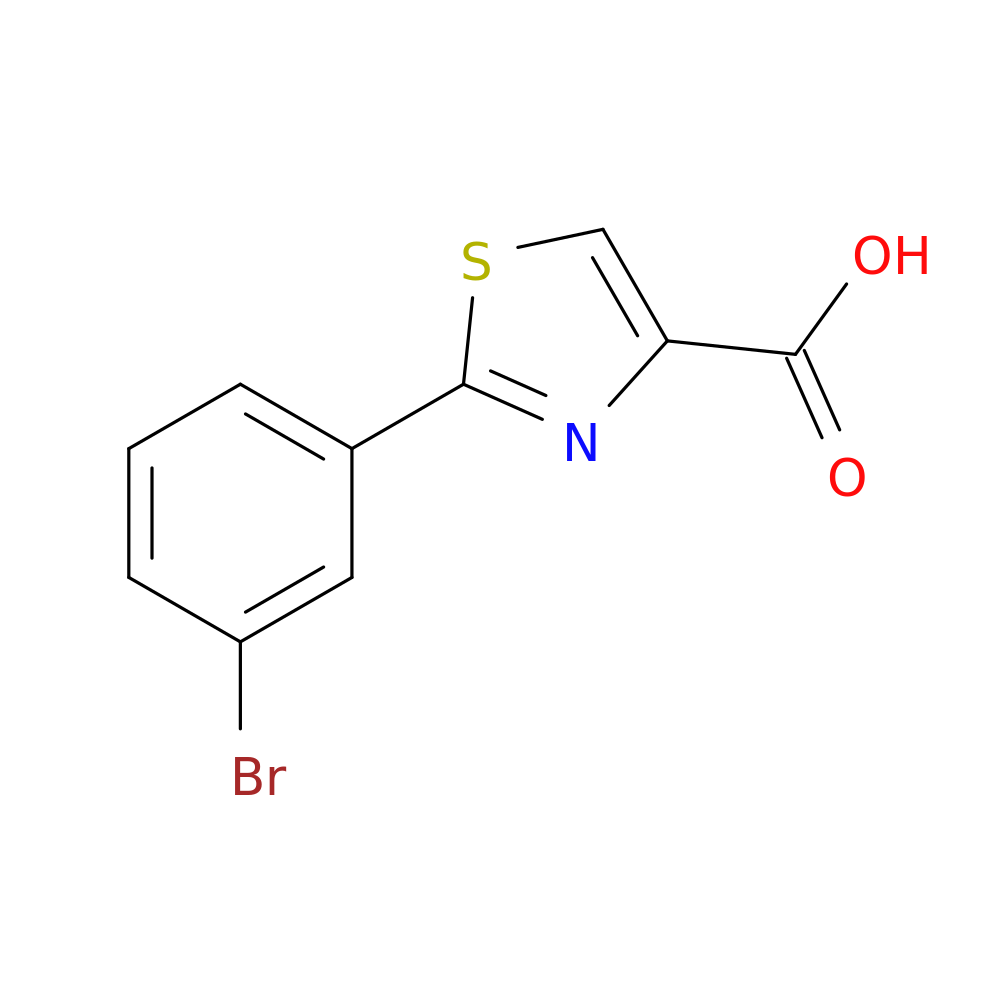 2-(3-Bromophenyl)thiazole-4-carboxylic acid