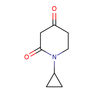 2,4-Piperidinedione, 1-cyclopropyl-