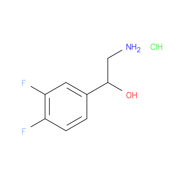 2-amino-1-(3,4-difluorophenyl)ethan-1-ol hydrochloride