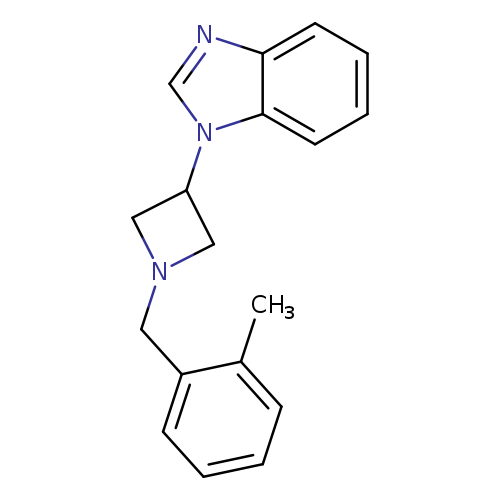 1-{1-[(2-methylphenyl)methyl]azetidin-3-yl}-1H-1,3-benzodiazole