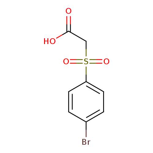 2-(4-bromobenzenesulfonyl)acetic acid