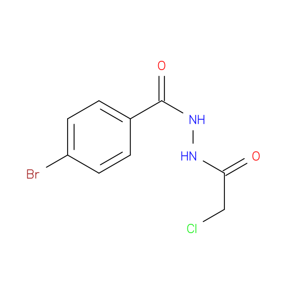 4-bromo-N'-(2-chloroacetyl)benzohydrazide