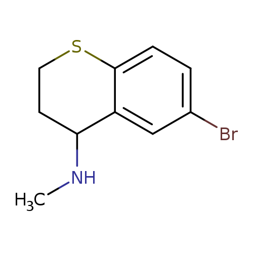 6-Bromo-n-methyl-3,4-dihydro-2h-1-benzothiopyran-4-amine