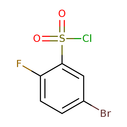 Benzenesulfonyl chloride, 5-​bromo-​2-​fluoro-