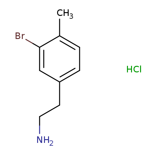 2-(3-bromo-4-methylphenyl)ethan-1-amine hydrochloride