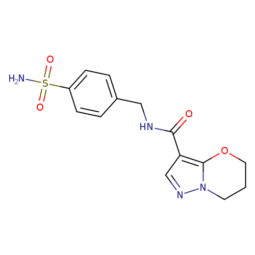 N-[(4-sulfamoylphenyl)methyl]-5H,6H,7H-pyrazolo[3,2-b][1,3]oxazine-3-carboxamide