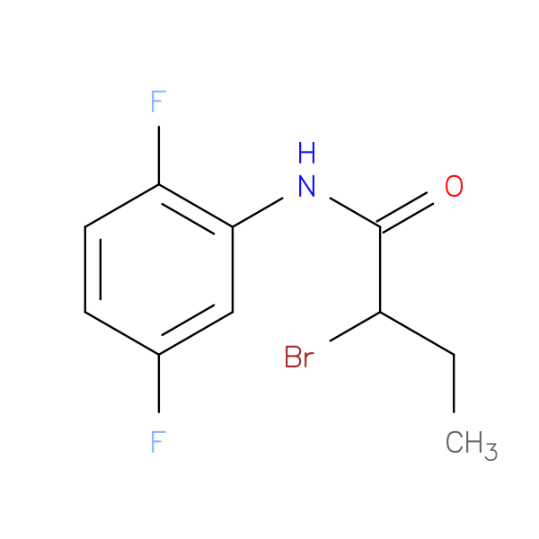 2-Bromo-n-(2,5-difluorophenyl)butanamide