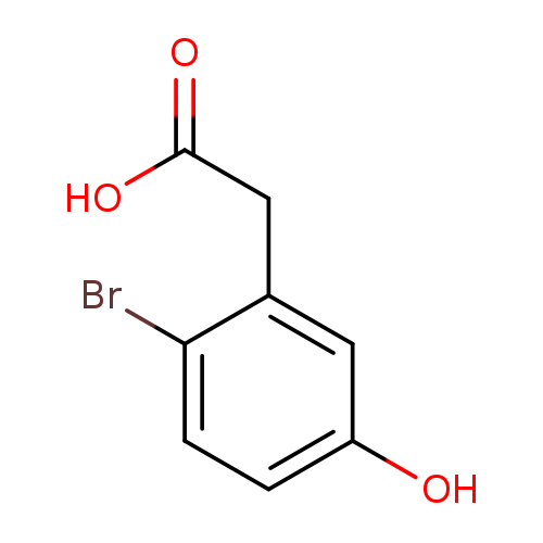 2-(2-Bromo-5-hydroxyphenyl)acetic acid