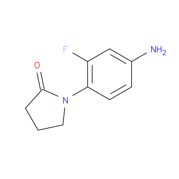 1-(4-Amino-2-fluorophenyl)pyrrolidin-2-one