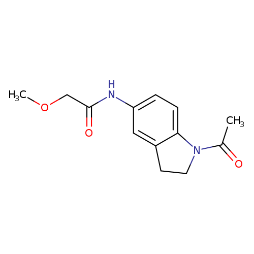 N-(1-acetyl-2,3-dihydro-1H-indol-5-yl)-2-methoxyacetamide